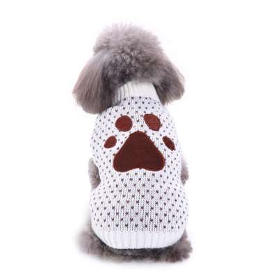 2020 Winter Comfortable Christmas Multi-colors Knit Pet Turtleneck Clothes Dog Sweater