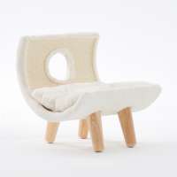 small Cute Pet product Cat trees chair in Little Rabbit Hair