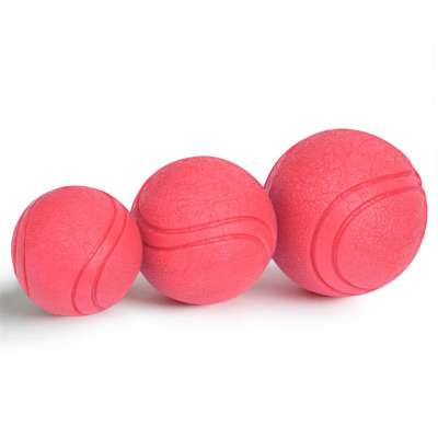 Dog toy solid elastic pet training toy ball molars large dog rubber bite resistant ball